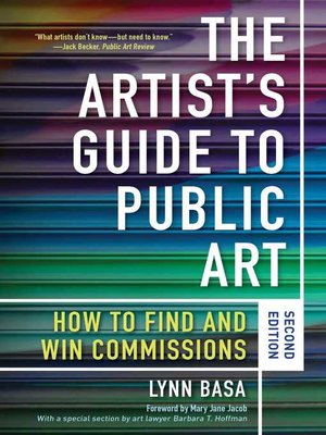 cover image of The Artist's Guide to Public Art: How to Find and Win Commissions ()